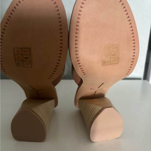 DOLCE VITA Amber Leather Heeled Sandal SZ 7.5 BRAND NEW - Picture 10 of 14